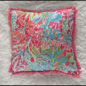 Lilly Pulitzer Reversible Pillow